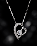 Necklace with Vivid Heart