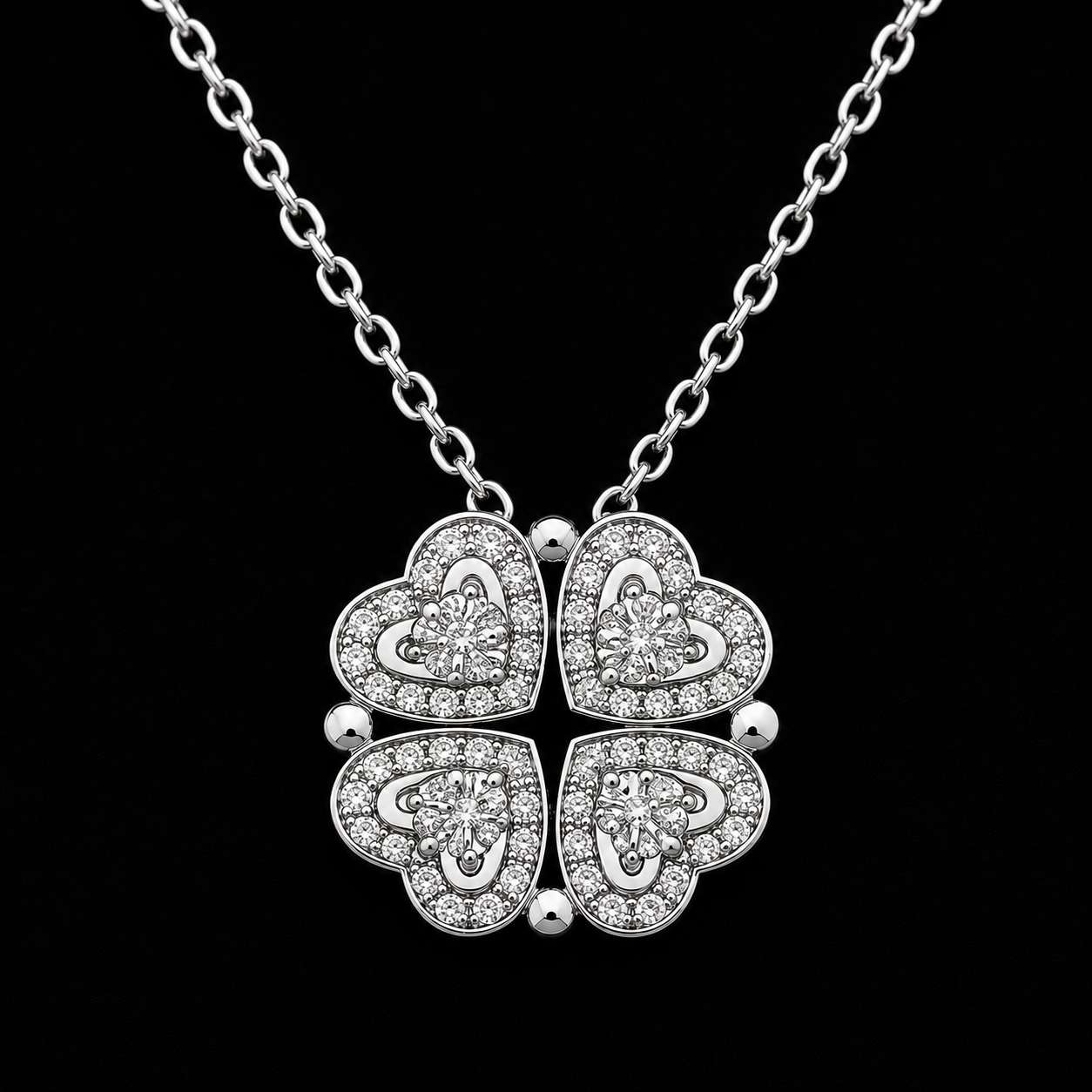 Clover to Heart Convertible Necklace