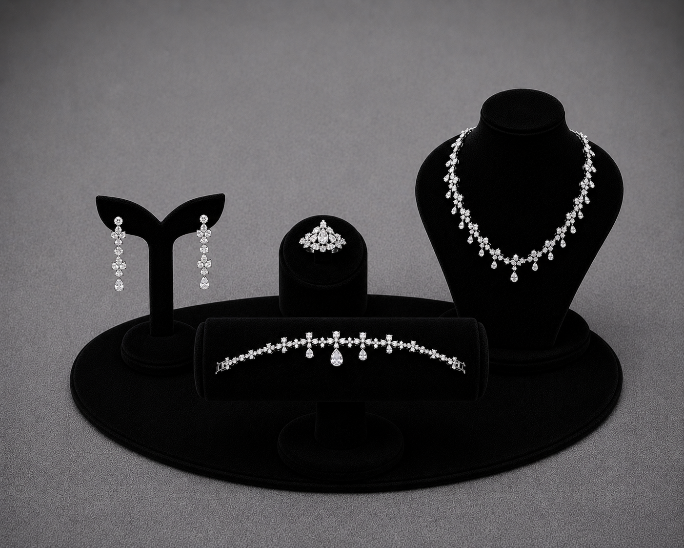 Marquis and Pear-Cut Crystals Set
