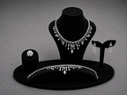 Chandelier Design Pear-Cut Crystals Set