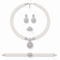 Double-Strand Pearl Jewelry Set