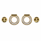 Golden Halo Studs