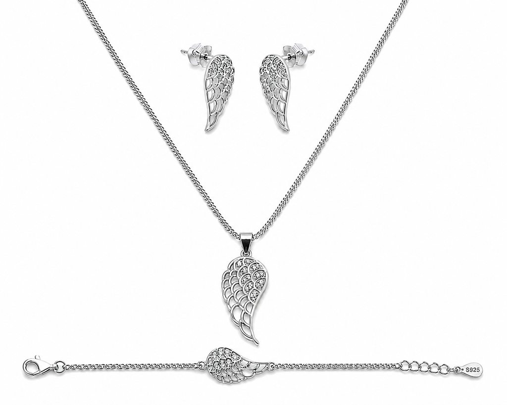 Angel Wing Jewelry Set