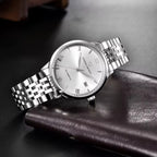 Pagani Design 1759 Men’s Automatic Pilot Watch Stainless Steel – Seiko NH35 Movement, Sapphire Glass & 100M Waterproof White Dial