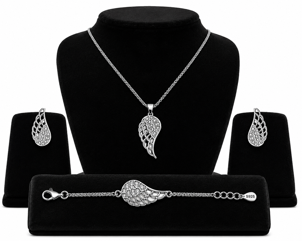Angel Wing Jewelry Set