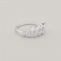 Silver Open Bypass Ring