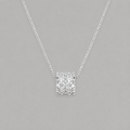 Radiant S925 Silver Cylinder Necklace