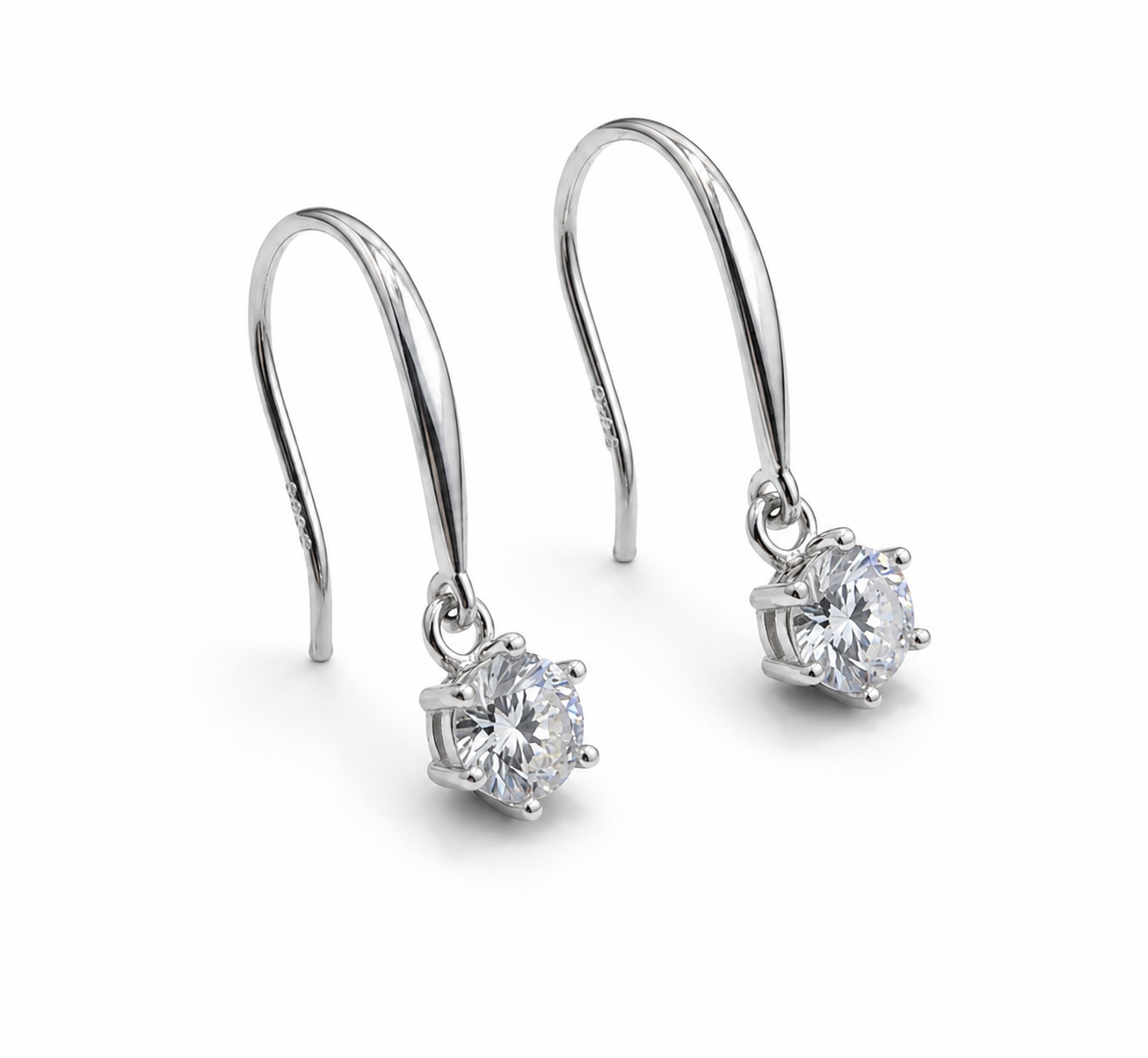 Elegant Curved Hook Earrings