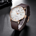 Pagani Design PD-2770 Men’s Automatic Watch – Classic Stainless Steel Mechanical Wristwatch with Date White Dial