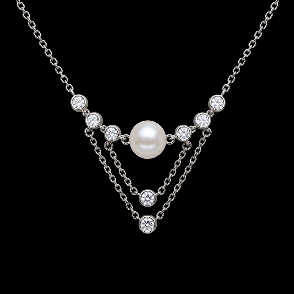 Elegant V-Shaped Necklace