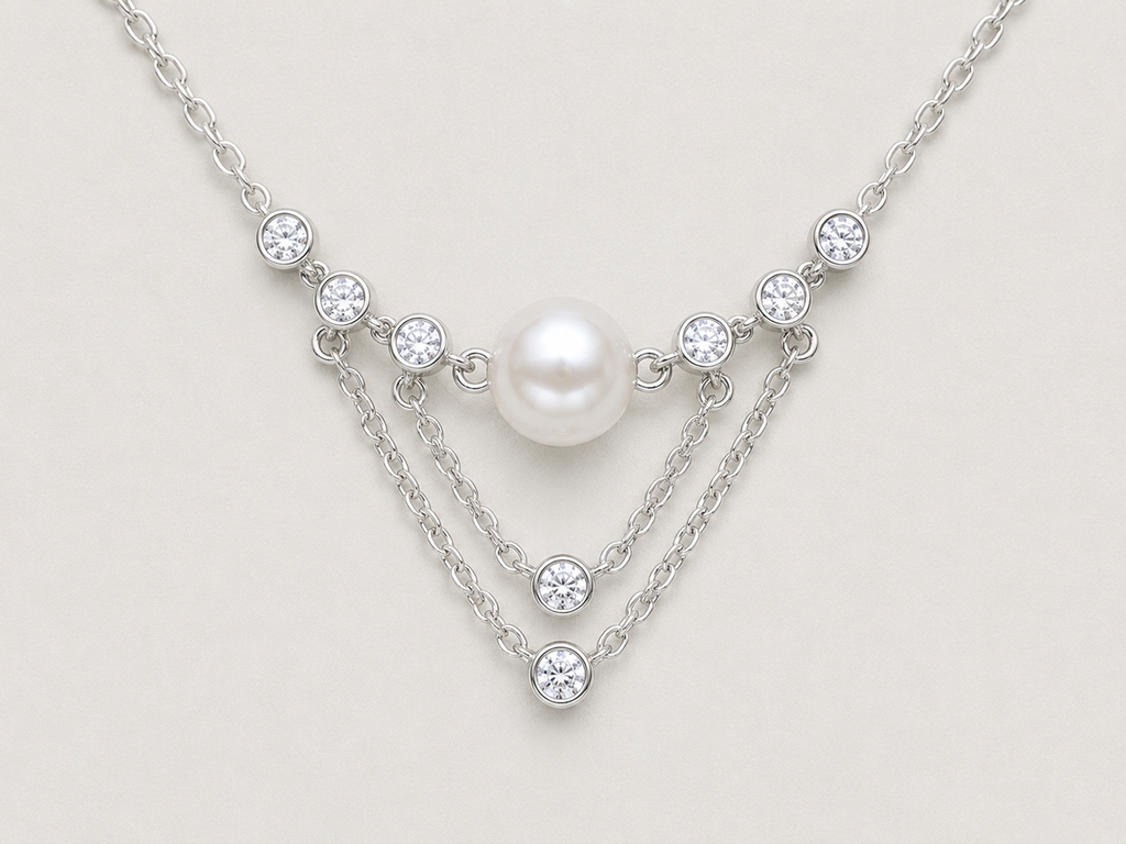 Elegant V-Shaped Necklace