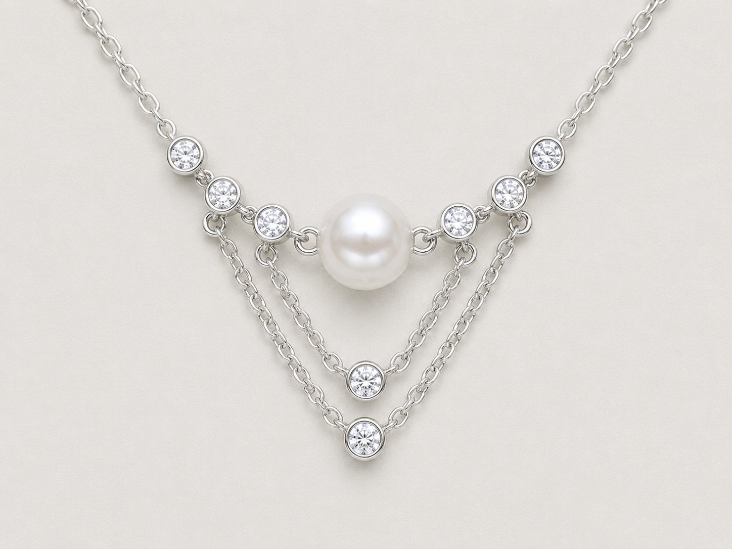 Elegant V-Shaped Necklace