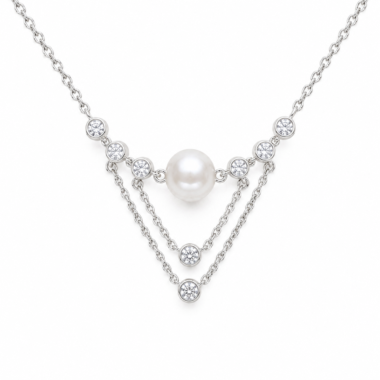 Elegant V-Shaped Necklace