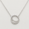 Elegant Crescent Moon Necklace
