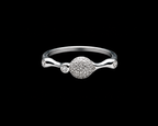 Delicate Pavé Ball Ring