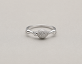Delicate Pavé Ball Ring
