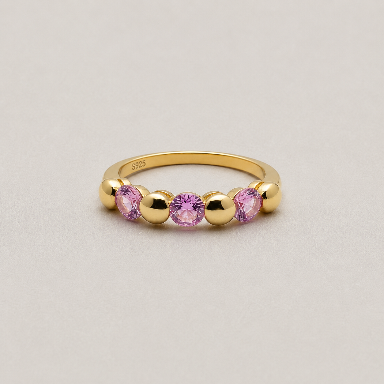 Round Crystal Band