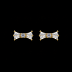 Crystal Bow Studs