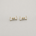 Crystal Bow Studs
