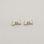 Crystal Bow Studs