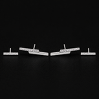 Asymmetric Parallel Bar Studs