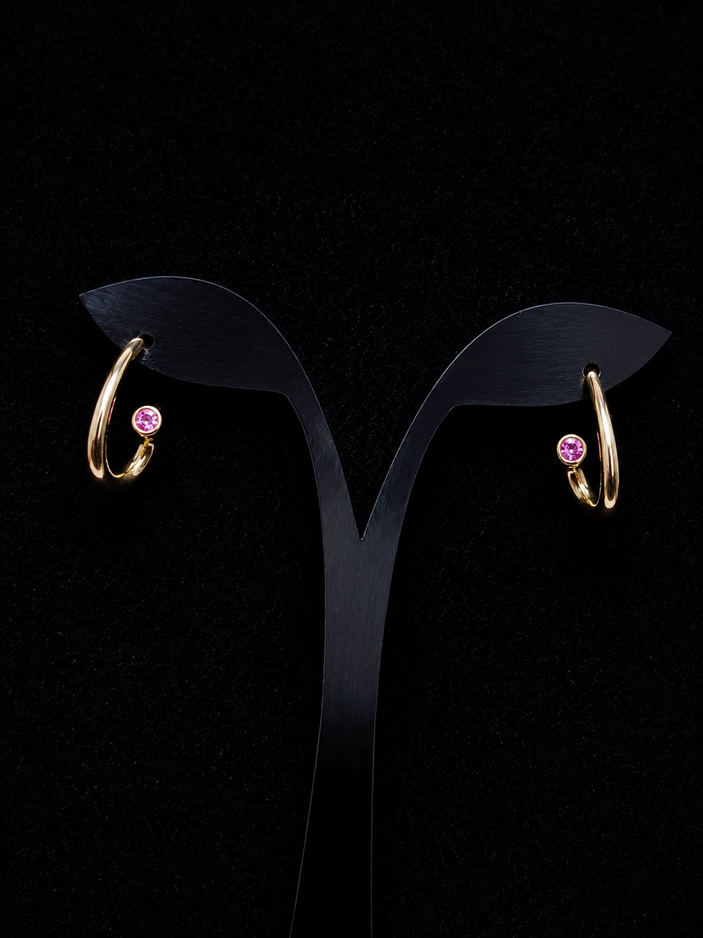 Open Spiral Hoop Earrings
