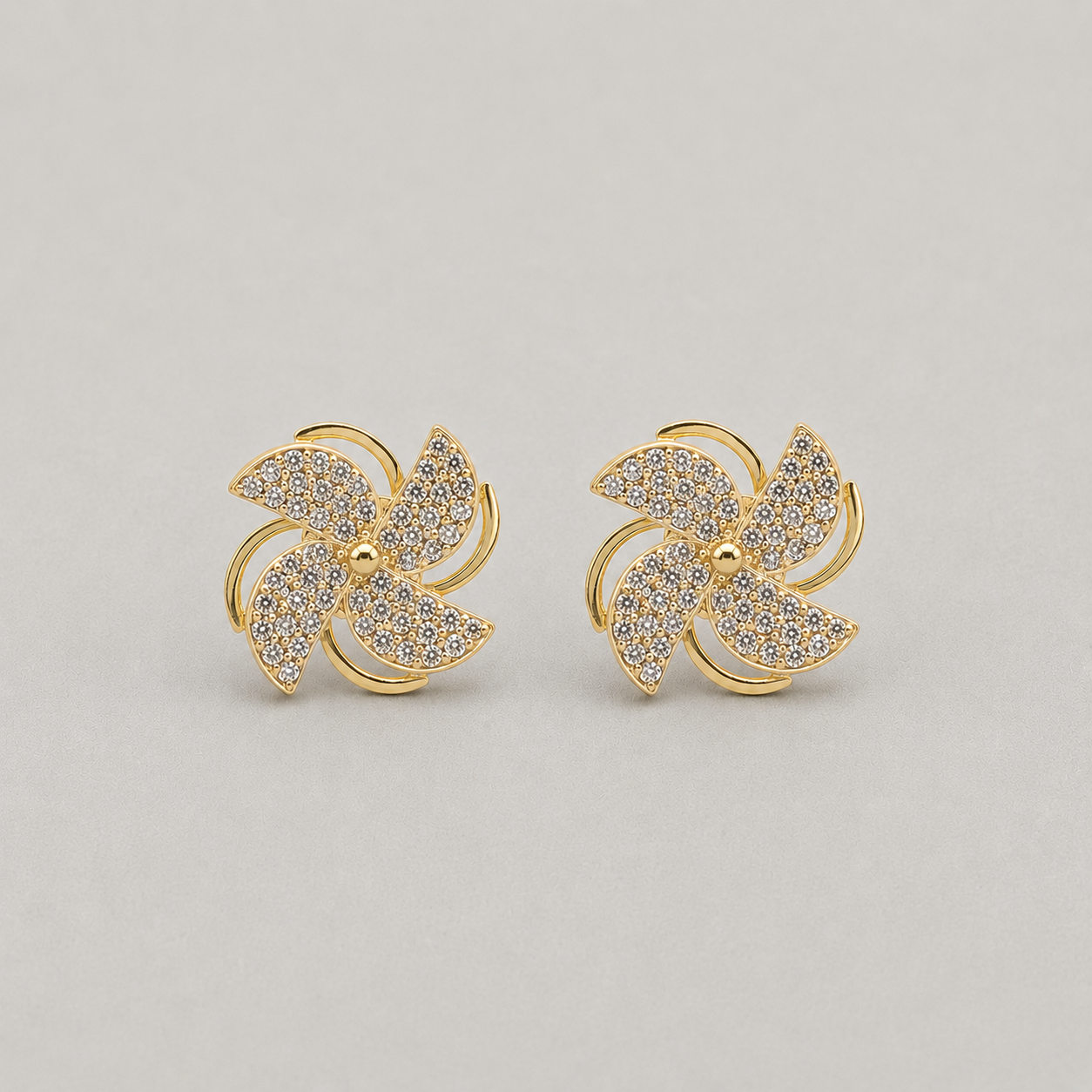 Rotating Pinwheel Studs