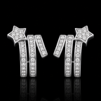 Shooting Star Stud Earrings