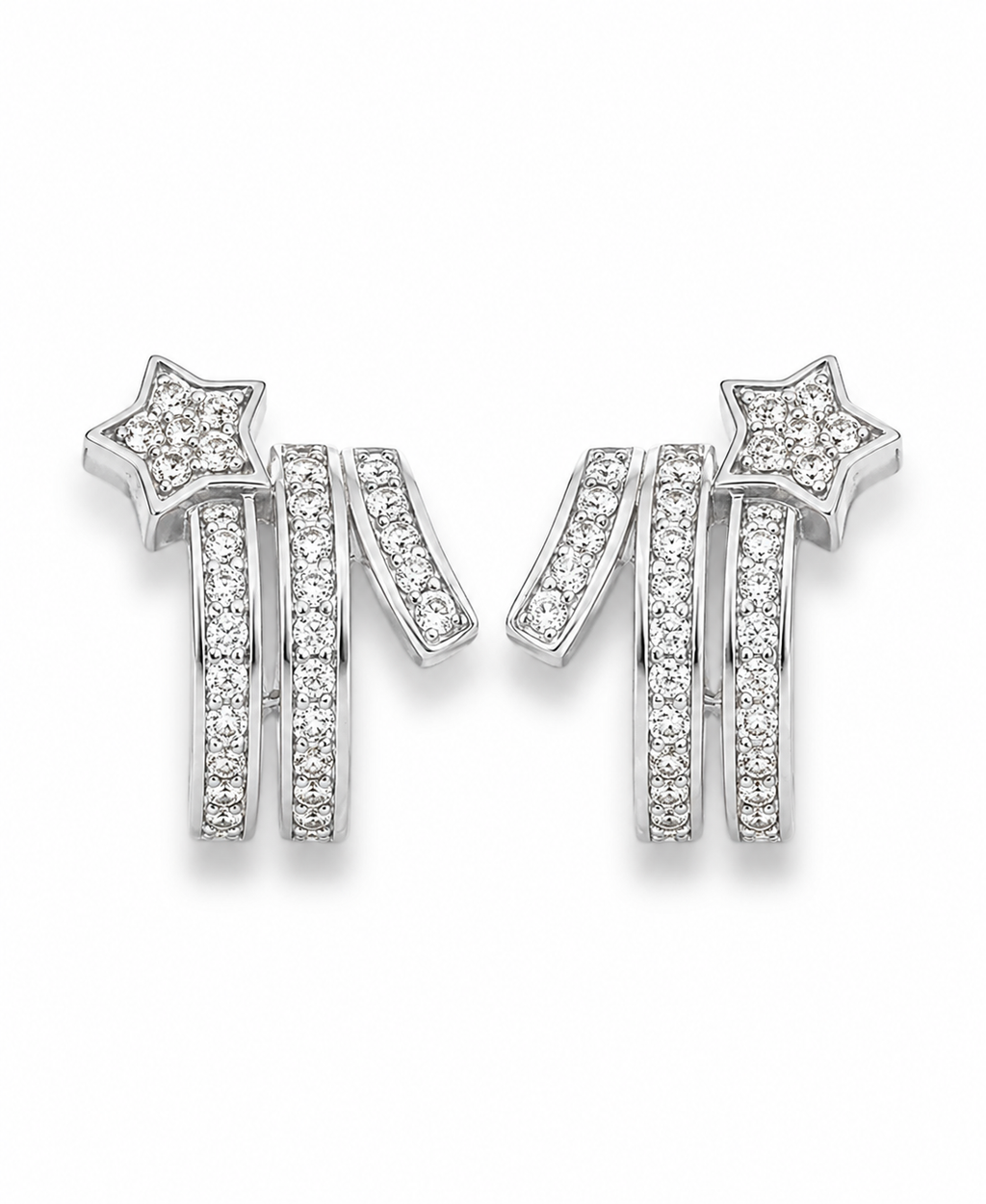 Shooting Star Stud Earrings