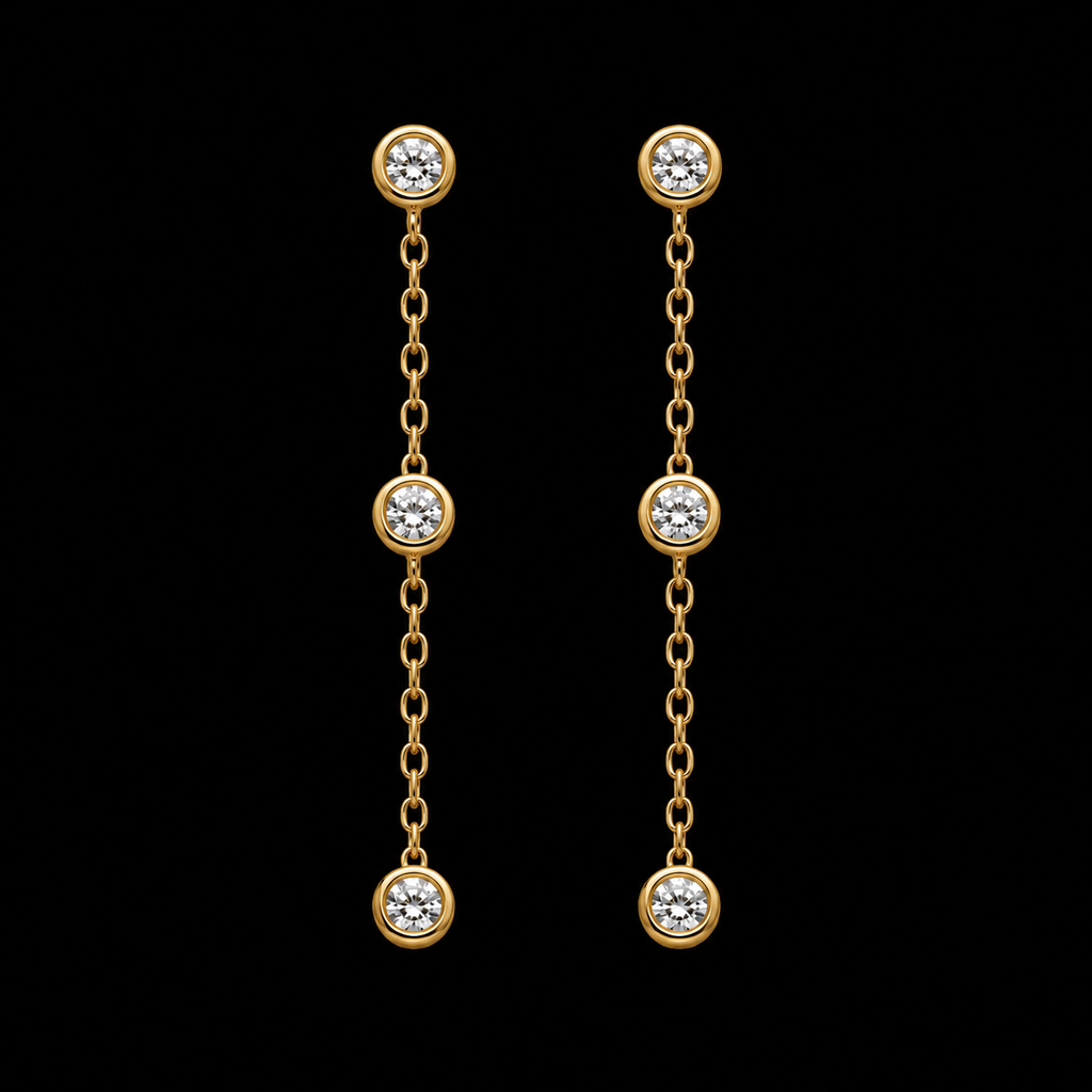 Dangle Chain Earrings