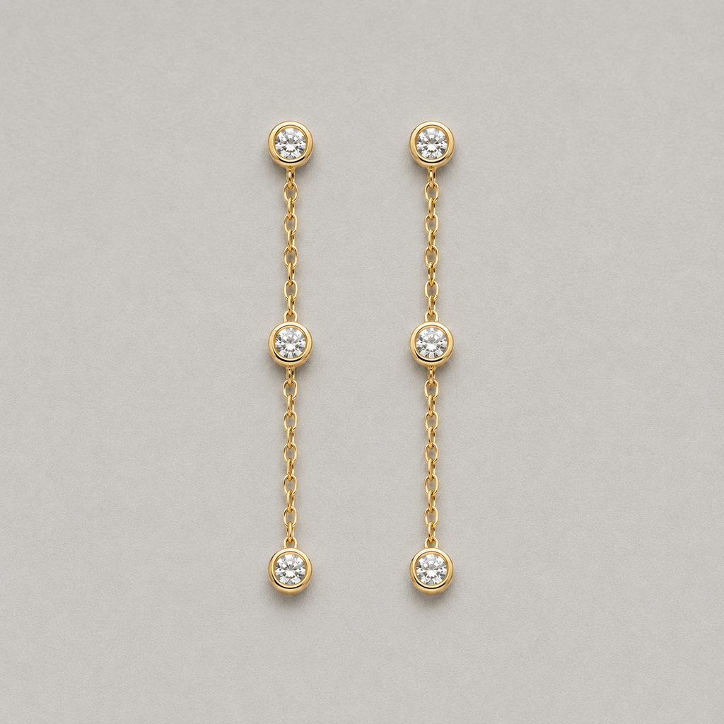Dangle Chain Earrings