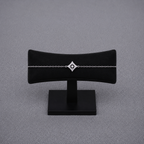 Geometric Rhombus Cut-Out Jewelry Set