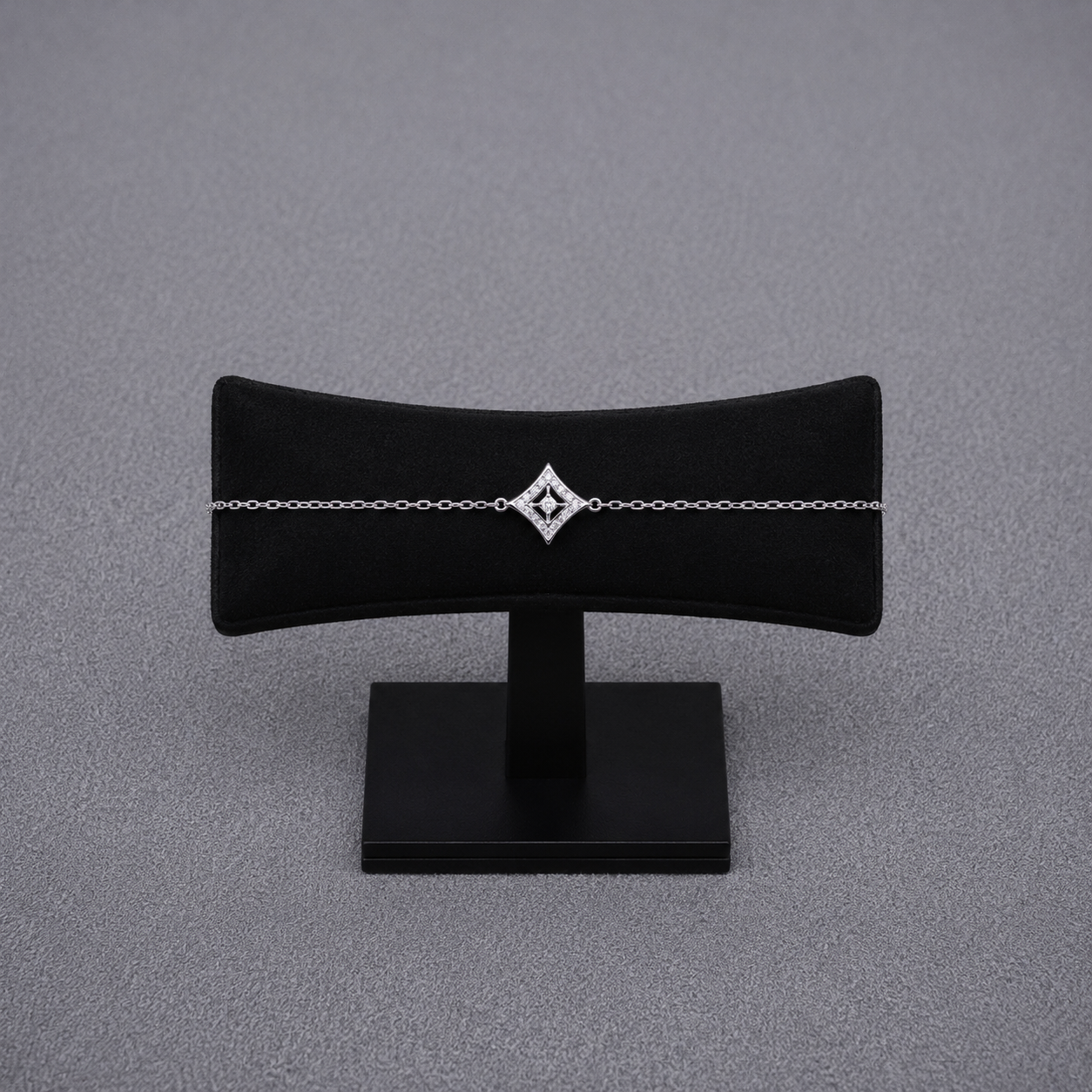 Geometric Rhombus Cut-Out Jewelry Set