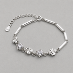 Clover Crystal Bracelet