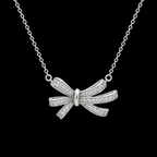 Gold-Plated Multi-Loop Bow Necklace