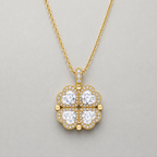 Reversible Clover Pendant Necklace