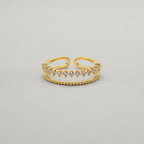 Adjustable Double-Layer Copper Ring