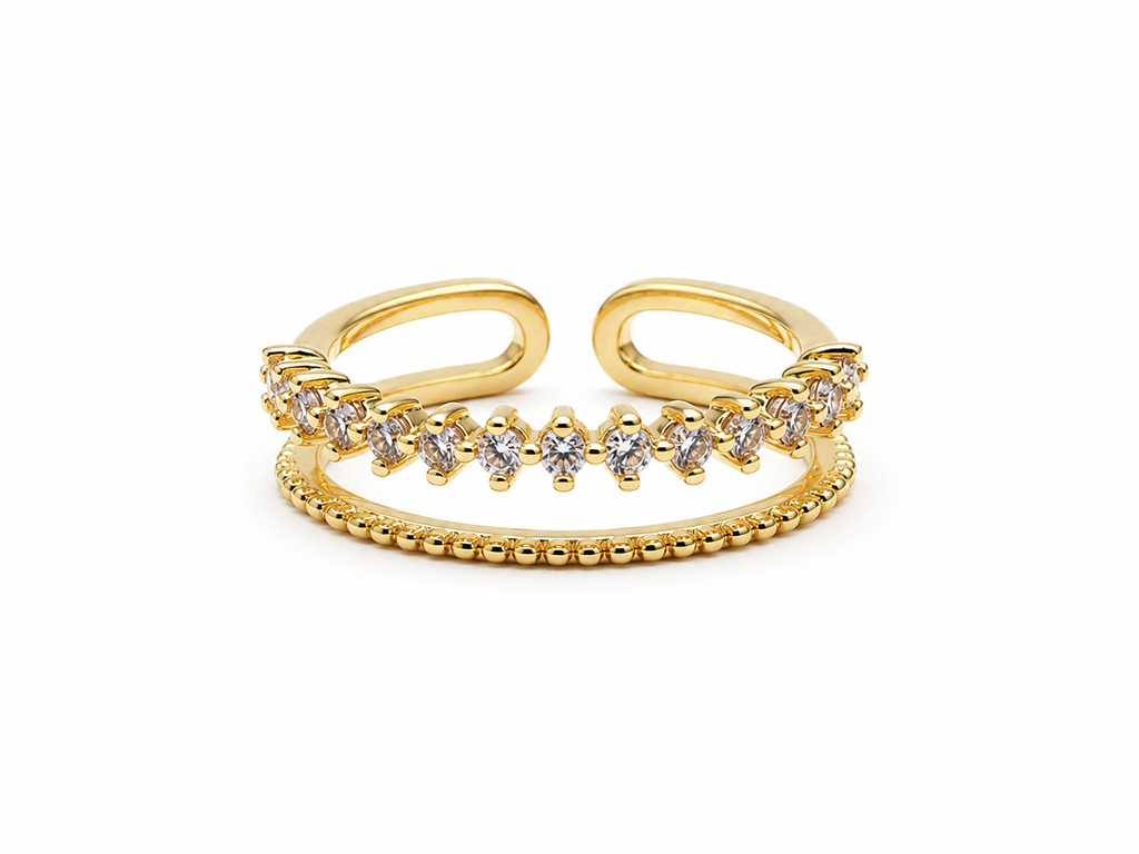 Adjustable Double-Layer Copper Ring