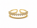 Adjustable Double-Layer Copper Ring