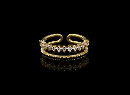 Adjustable Double-Layer Copper Ring