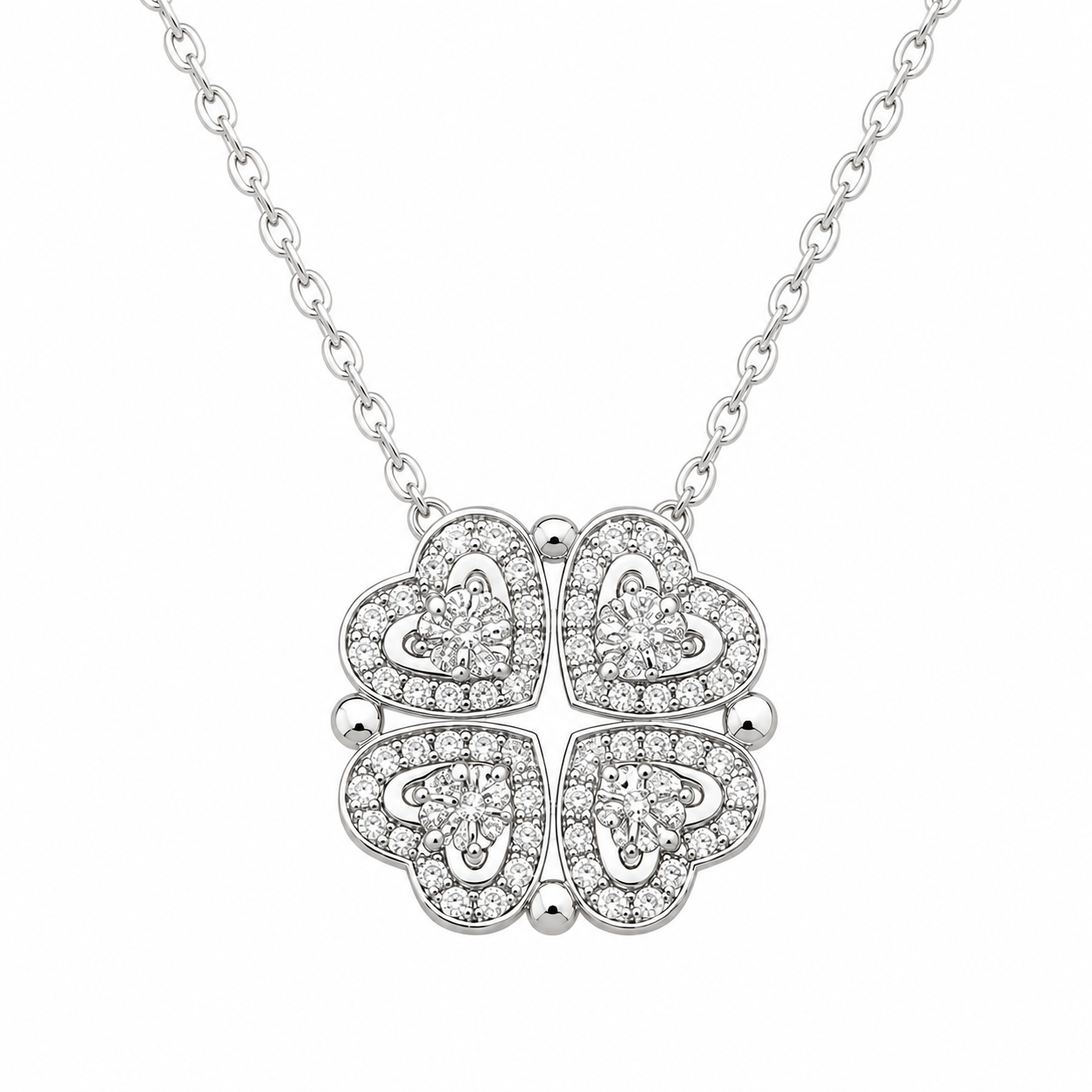 Clover to Heart Convertible Necklace