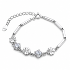 Clover Crystal Bracelet