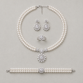 Double-Strand Pearl Jewelry Set
