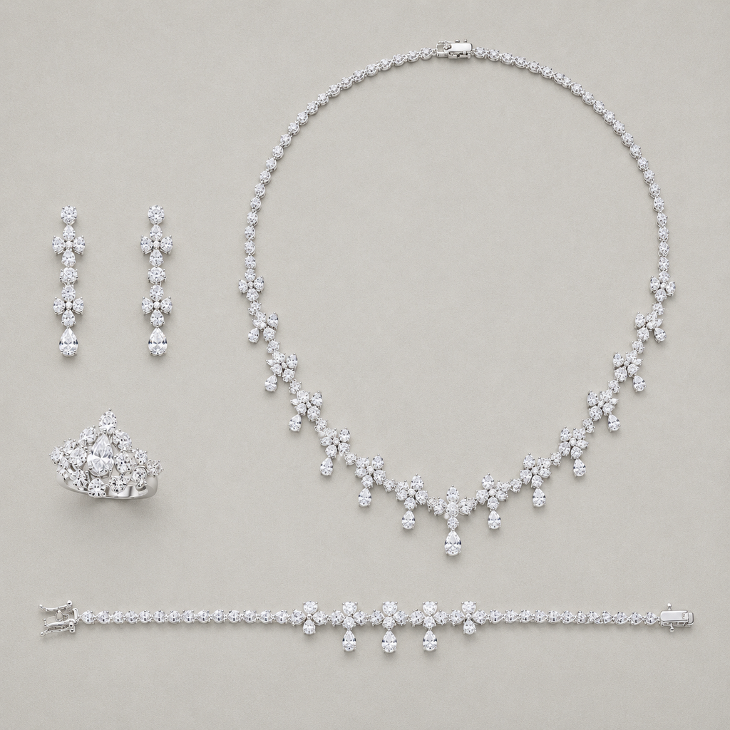 Marquis and Pear-Cut Crystals Set