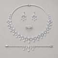 Radiant Square and Pear-Cut Crystals Set