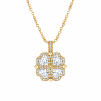 Reversible Clover Pendant Necklace