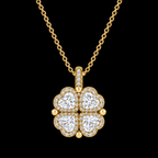 Reversible Clover Pendant Necklace