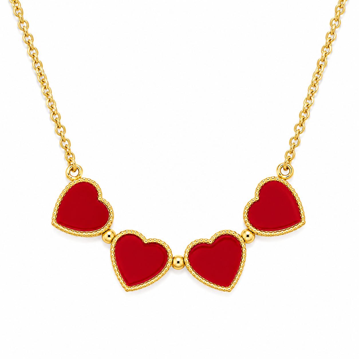 Reversible Clover Pendant Necklace