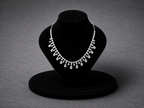 Cluster Pear Cut Jewelry Set