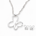 Radiant Butterfly Jewelry Set